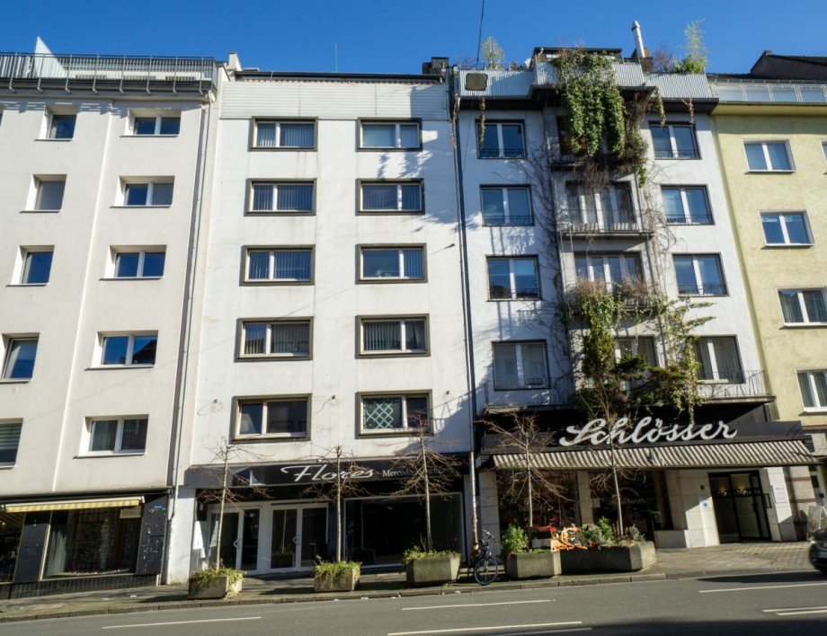 Au�enansicht Ladenlokal D�sseldorf