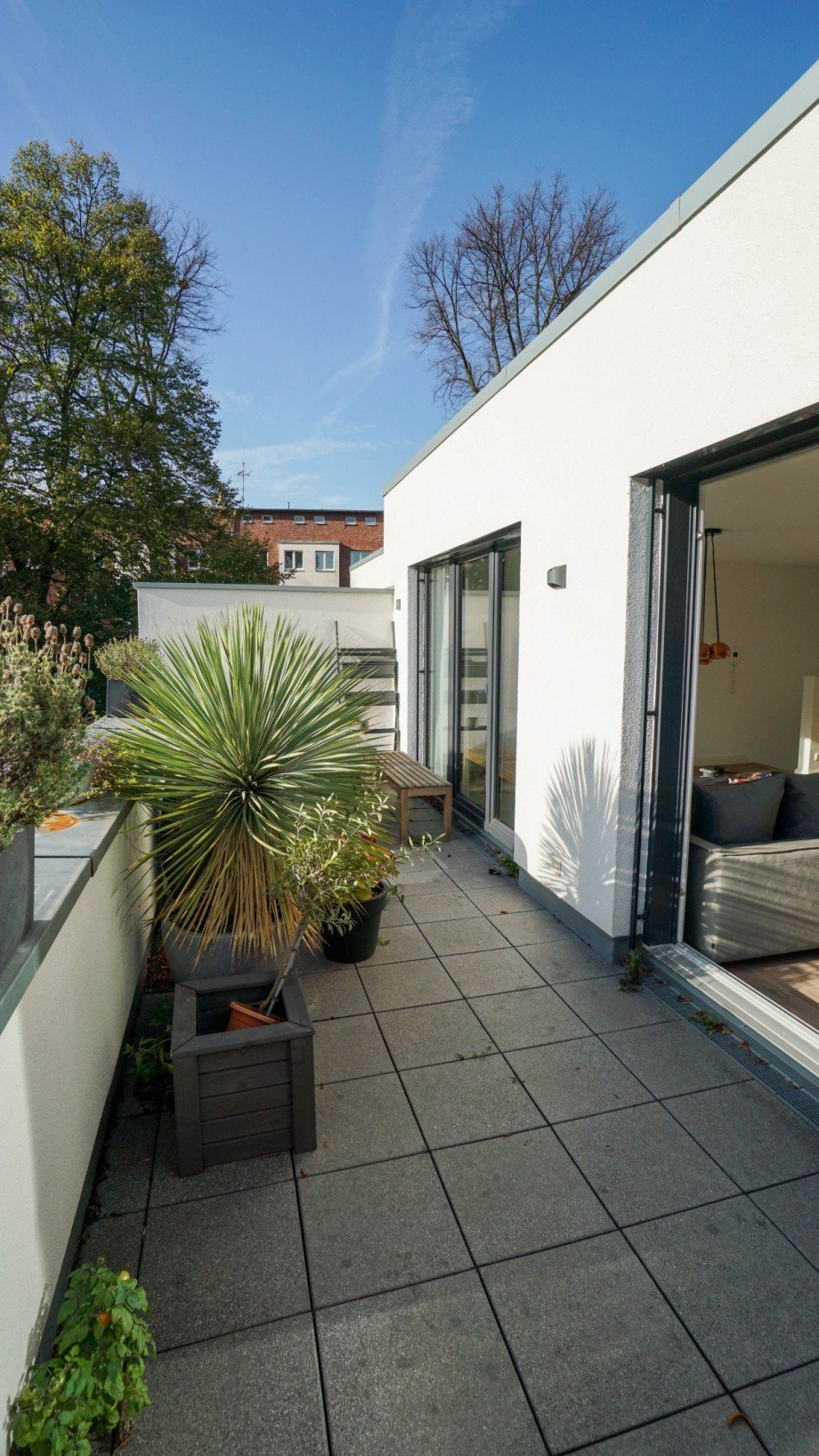 Der Balkon Wohnung D�sseldorf