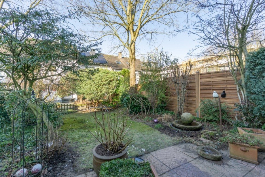 Gartenansicht Reihenmittelhaus Kaarst