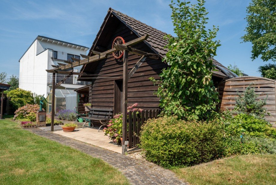Das Gartenhaus Doppelhaush�lfte D�sseldorf