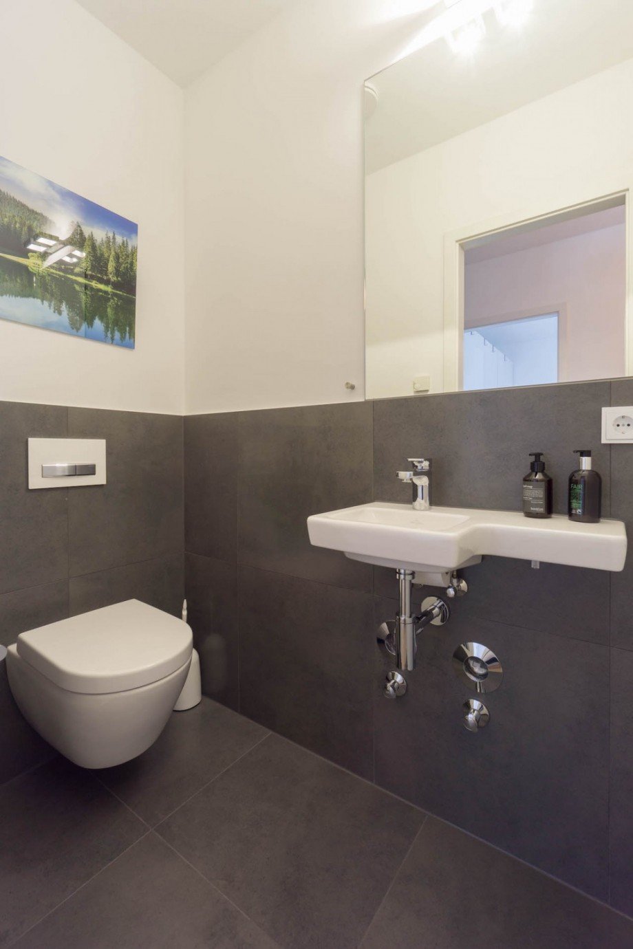 G�ste-WC Terrassenwohnung D�sseldorf