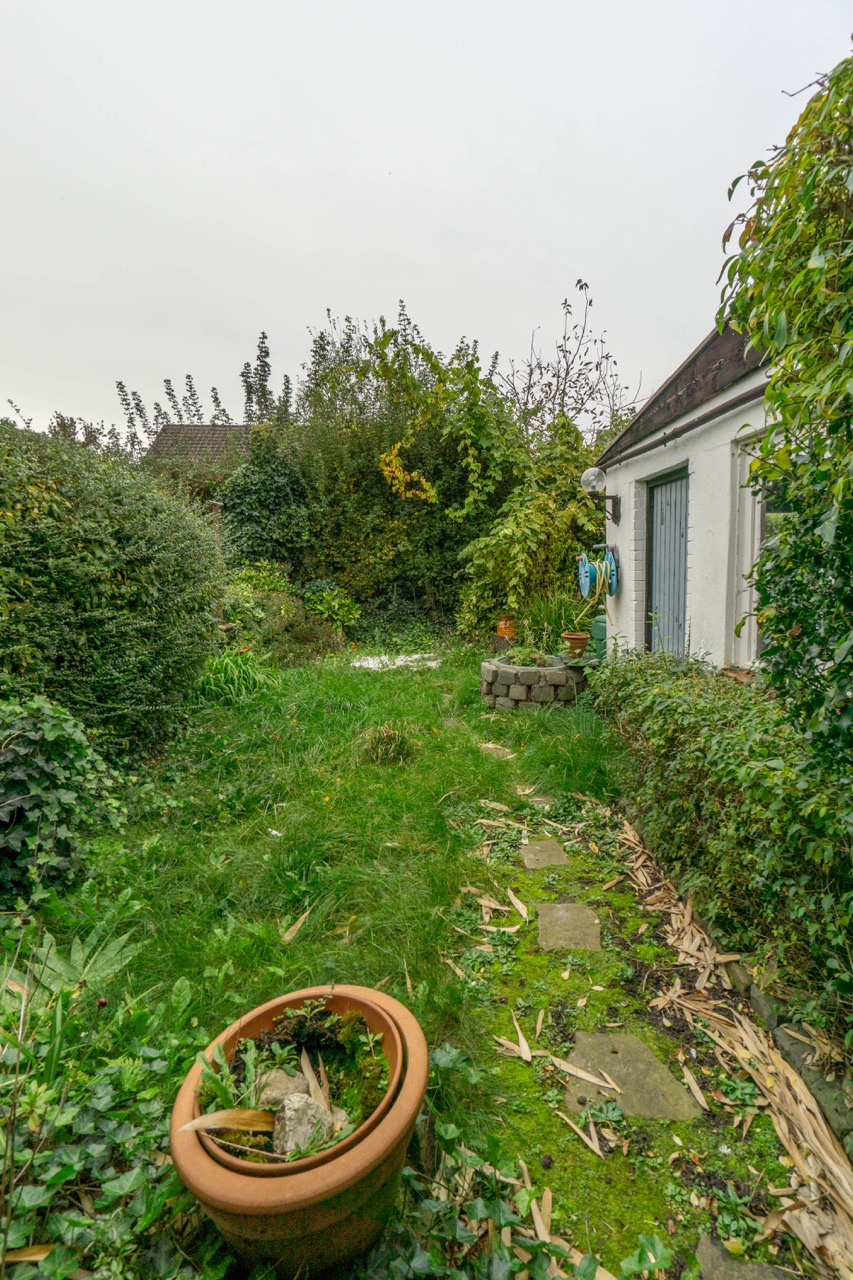 Der Garten Doppelhaush�lfte D�sseldorf