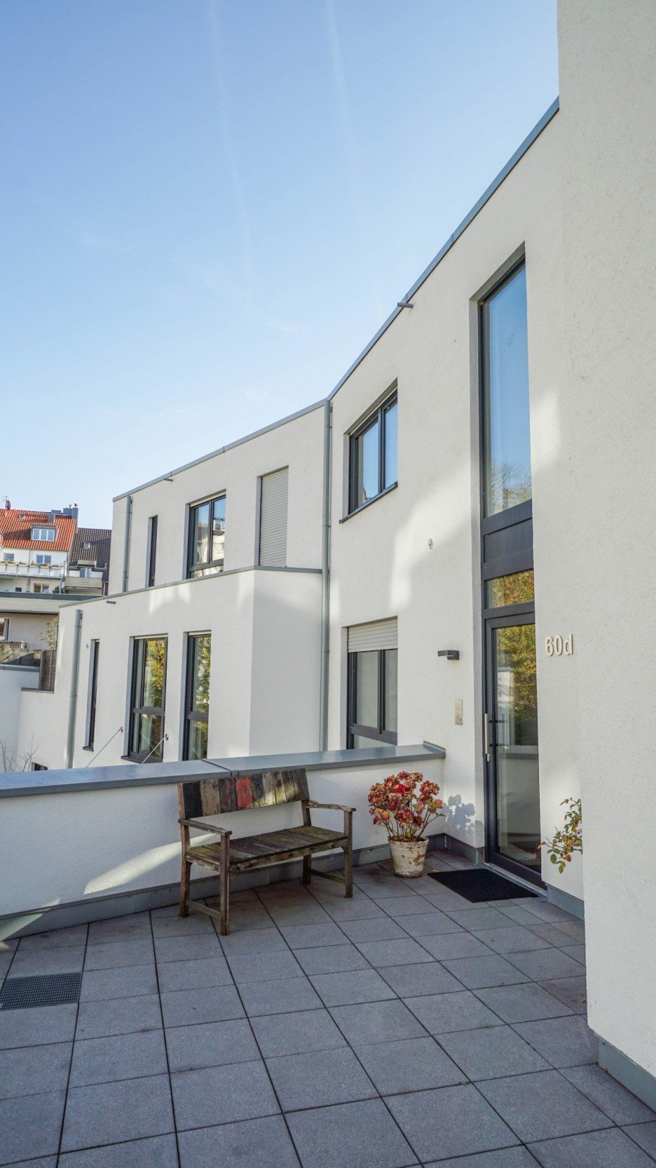 Der Hauseingang Wohnung D�sseldorf