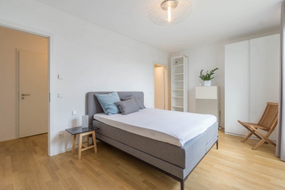 Schlafzimmer - Ansicht 1 Terrassenwohnung D�sseldorf