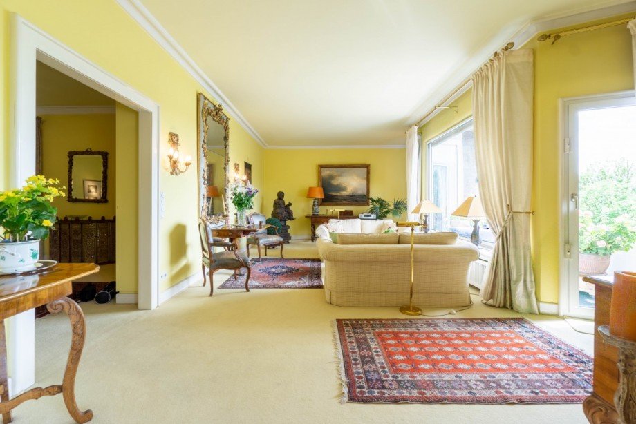 Der Wohnraum Bild 2 Etagenwohnung D�sseldorf