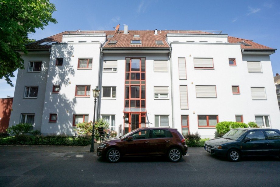 Geb�udeansicht Etagenwohnung D�sseldorf