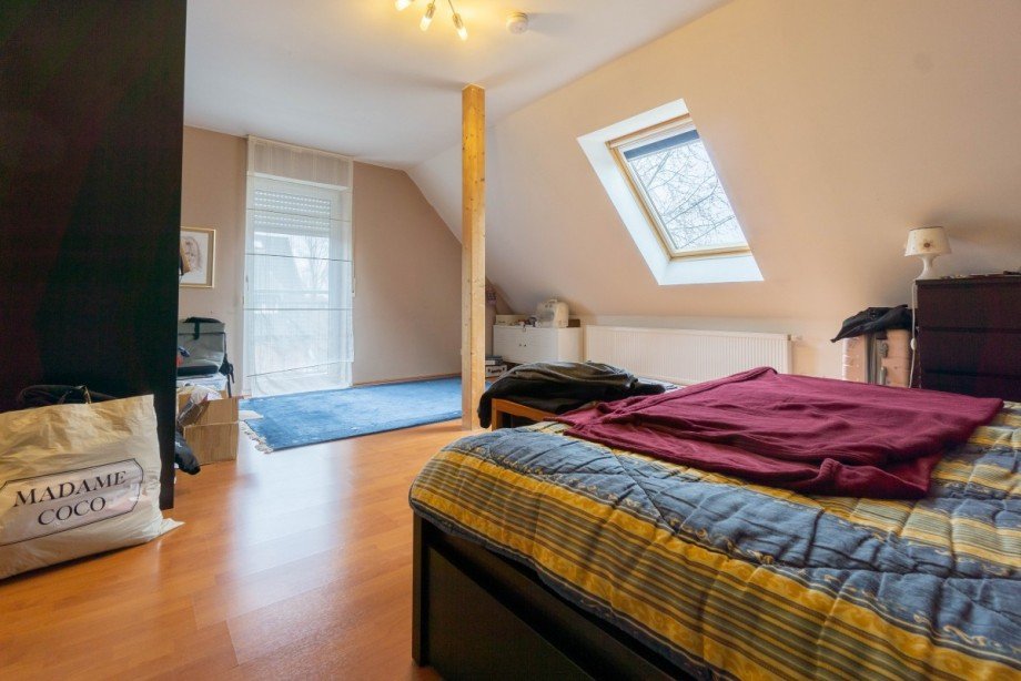 Schlafzimmer 4 im Dachgeschoss Doppelhaush�lfte D�sseldorf