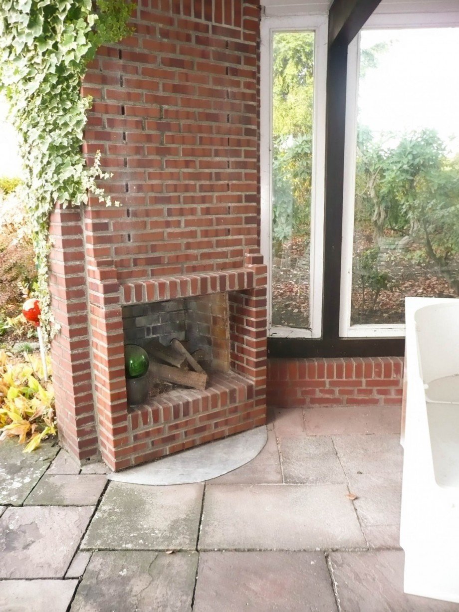 Au�enkamin Haus D�sseldorf