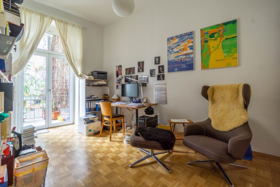 Schlafzimmer im 1. Obergeschoss Maisonettewohnung D�sseldorf