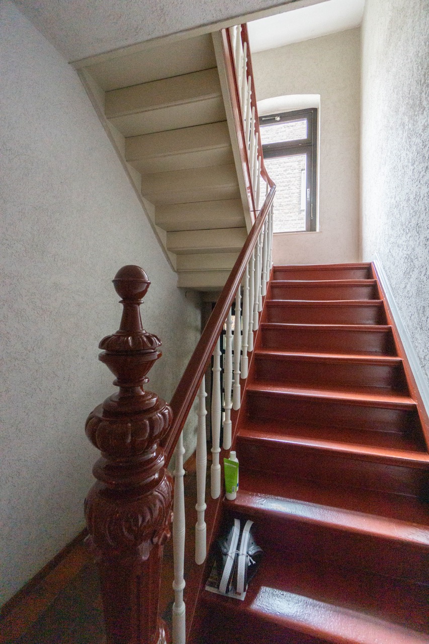 Das historische Treppenhaus Zweifamilienhaus D�sseldorf