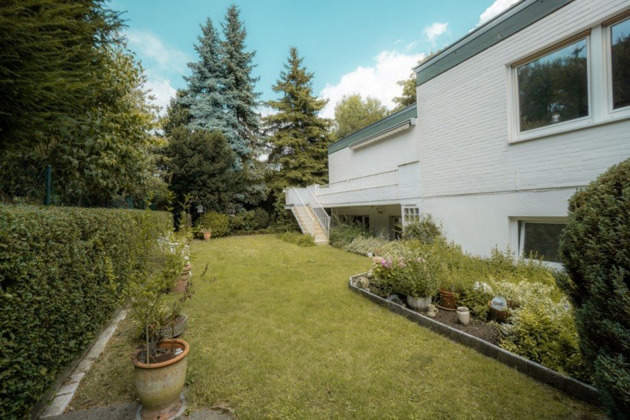 Der Garten und Anbau Haus D�sseldorf