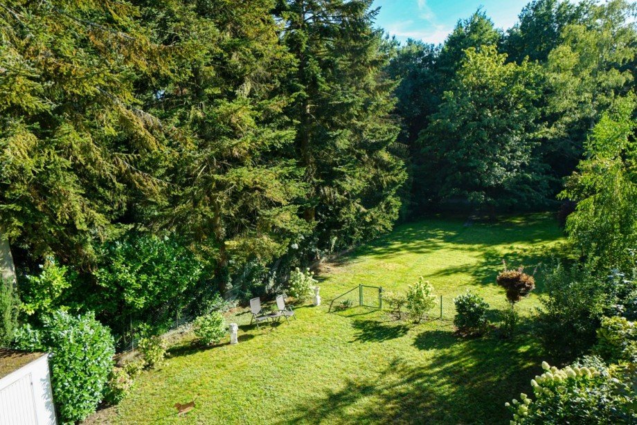 Ausblick Gartenseite Wohnung D�sseldorf
