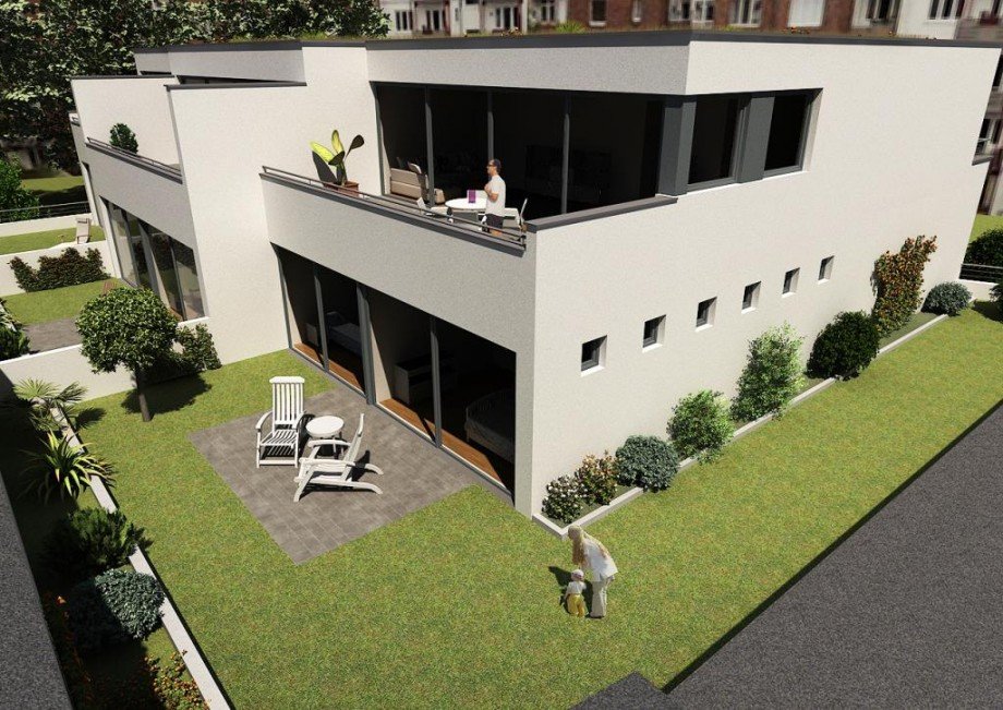 Giebelansicht Haus 3 Einfamilienhaus 