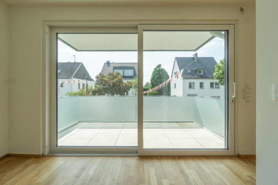 Balkonausblick Wohnung D�sseldorf
