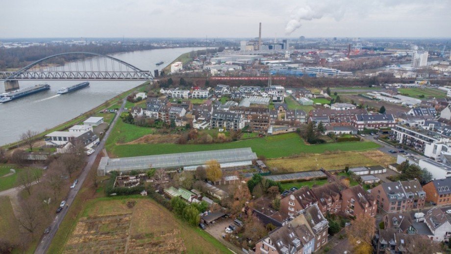 Umgebungsansicht Mehrfamilienhaus D�sseldorf