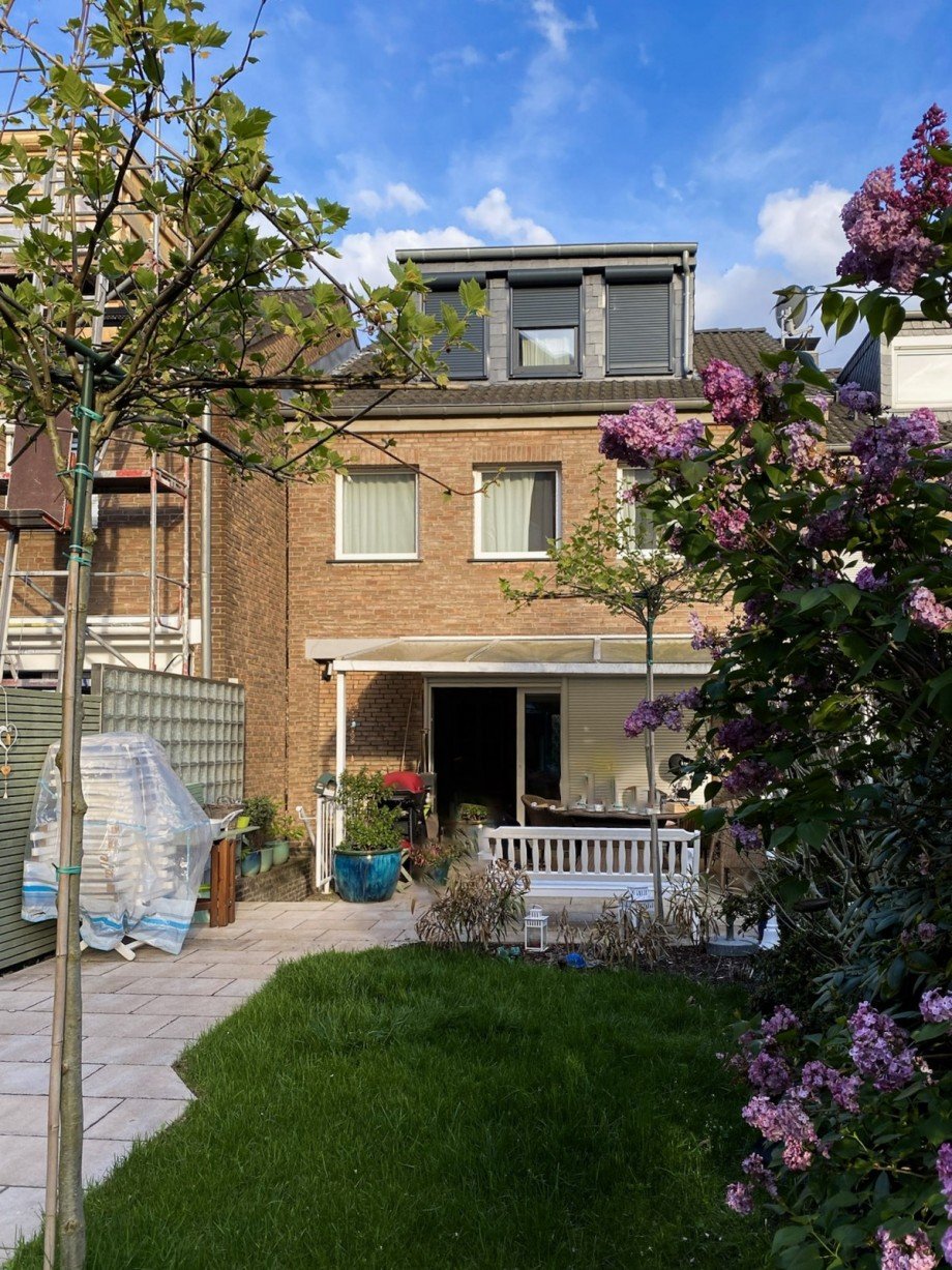 Gartenansicht Einfamilienhaus D�sseldorf