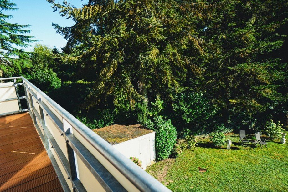 Balkon Ausblick Wohnung D�sseldorf