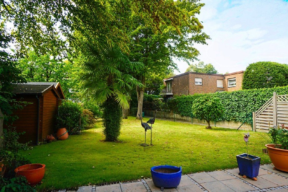 Der Garten Reihenendhaus D�sseldorf