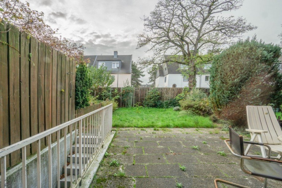 Blick in den Garten Reihenmittelhaus D�sseldorf