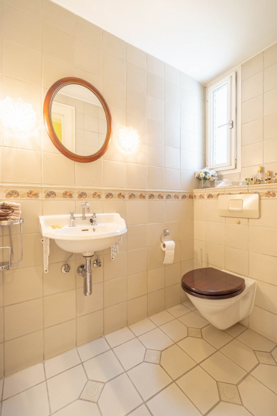 Das G�ste-WC Etagenwohnung D�sseldorf