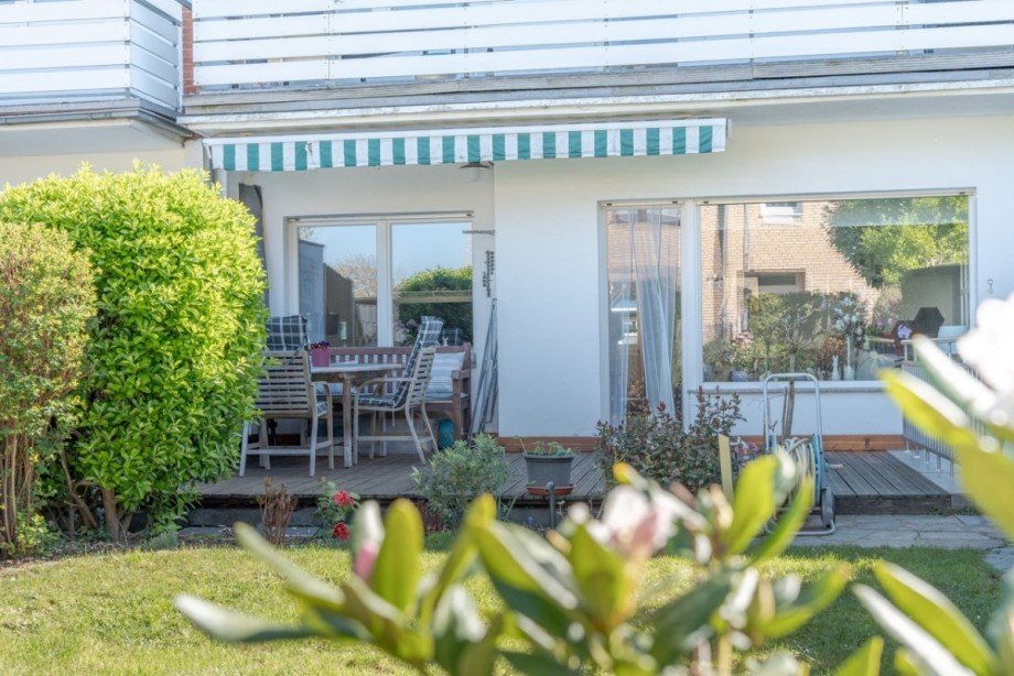 Blick in den Garten Reihenmittelhaus Kaarst