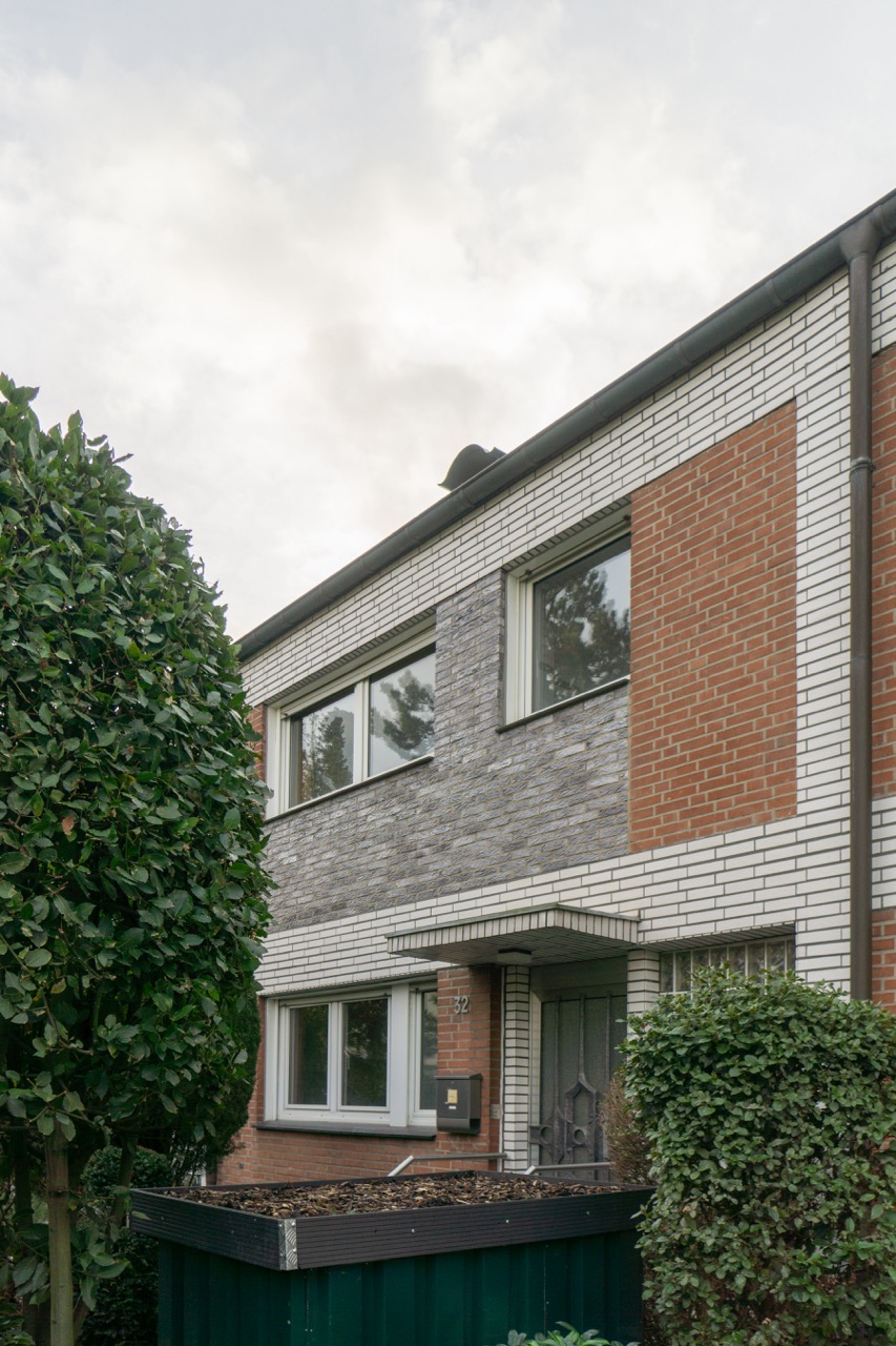 Strassenansicht des Hauses Einfamilienhaus D�sseldorf