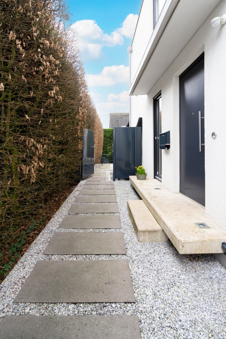 Zugang zum Haus Einfamilienhaus D�sseldorf