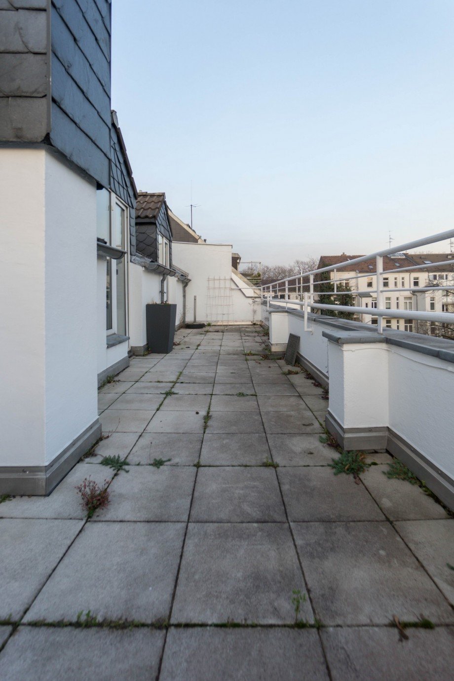 Dachterrasse Dachgeschosswohnung D�sseldorf