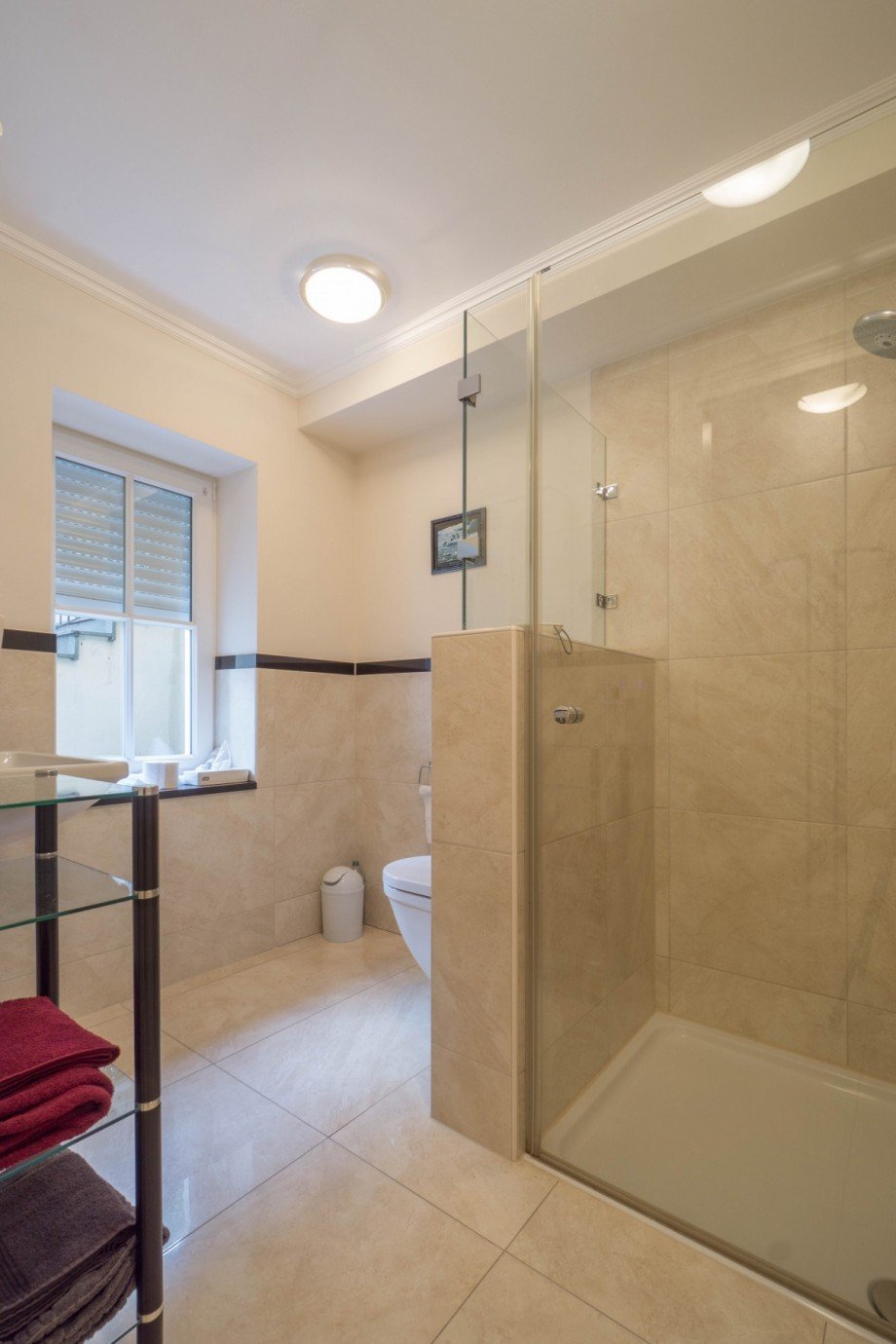 Duschbad im G�steapartment Villa D�sseldorf