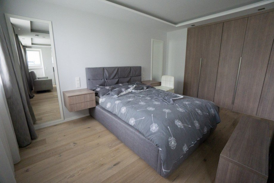 Der Schlafbereich Wohnung D�sseldorf