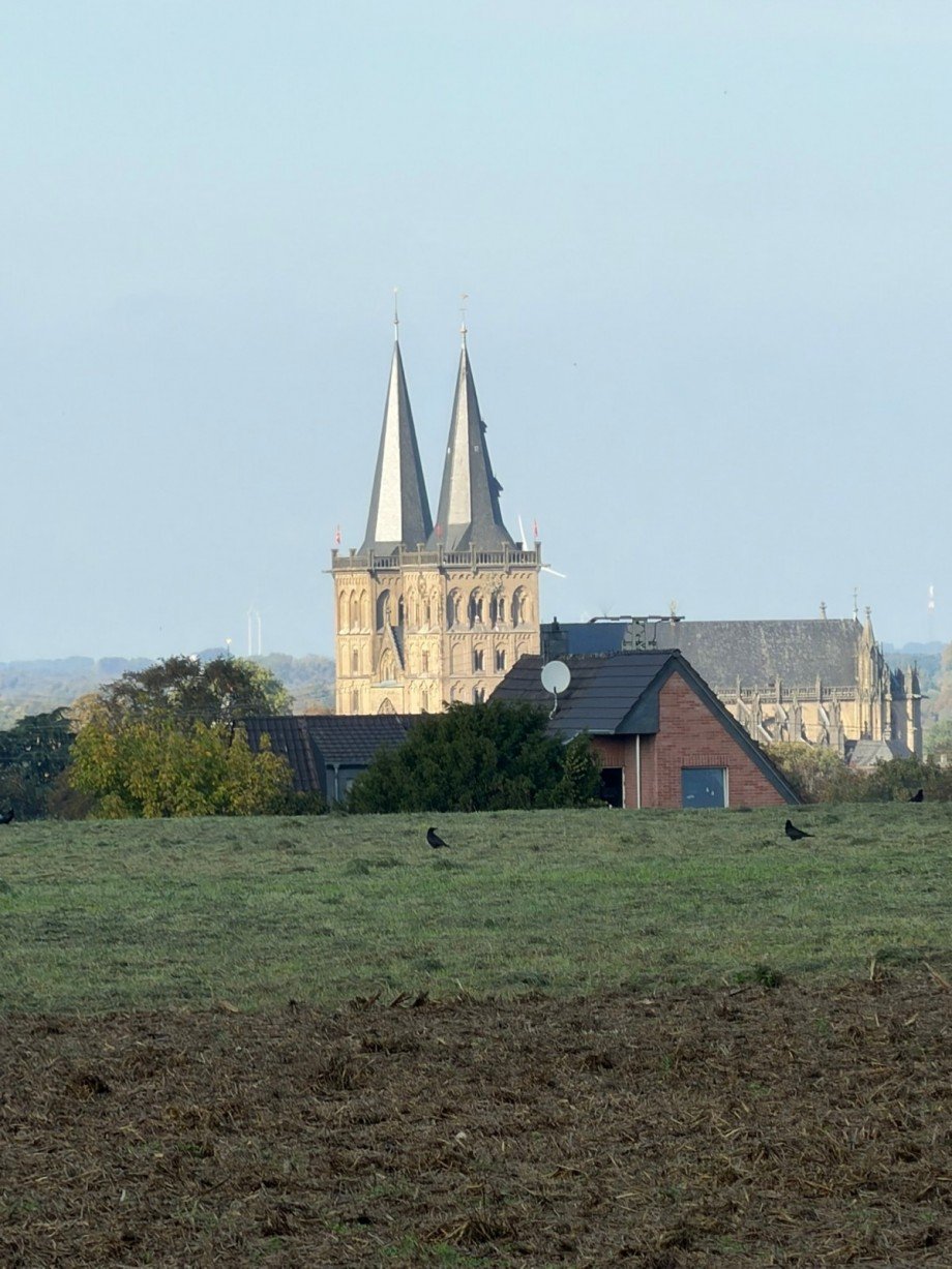 Blick auf Xanten Haus Xanten