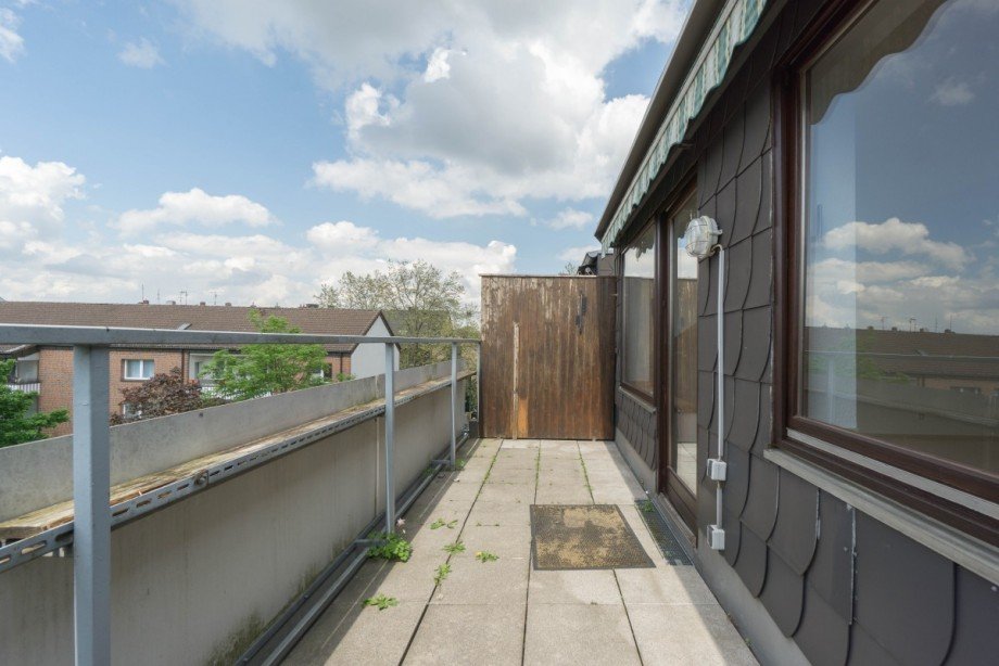 Terrasse Dachgeschosswohnung D�sseldorf