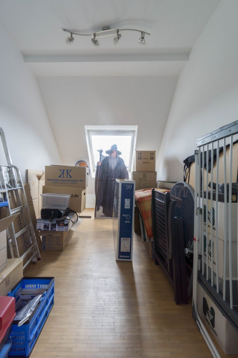 Das dritte Zimmer Dachgeschosswohnung D�sseldorf
