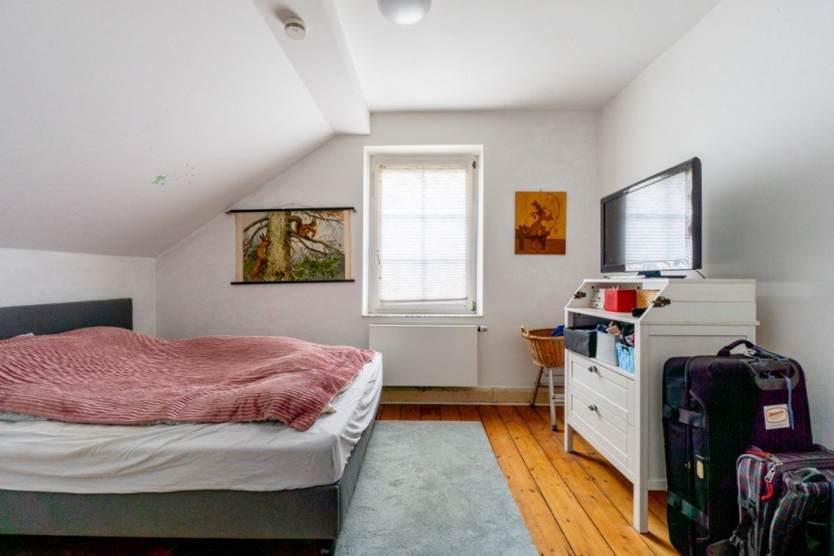 Schlafzimmer im Obergeschoss II Doppelhaush�lfte D�sseldorf