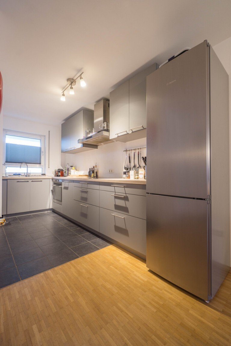 Offene K�che D�sseldorf Wohnung Zentral und doch ruhig gelegen - Lichtdurchflutete 3-Zimmer-Wohnung mit Balkon